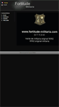 Mobile Screenshot of fortitude-militaria.com